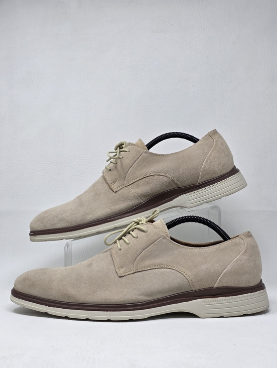 Stacy Adams Mens Lace Up Sandstone Suede Leather Shoes Size 11 M Pre Owned main image 9